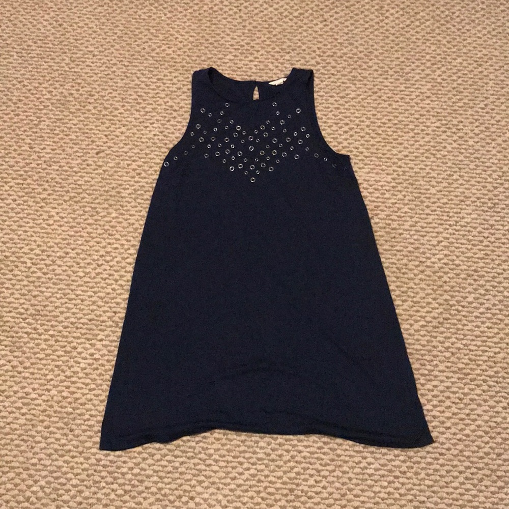 Dress with beaded top